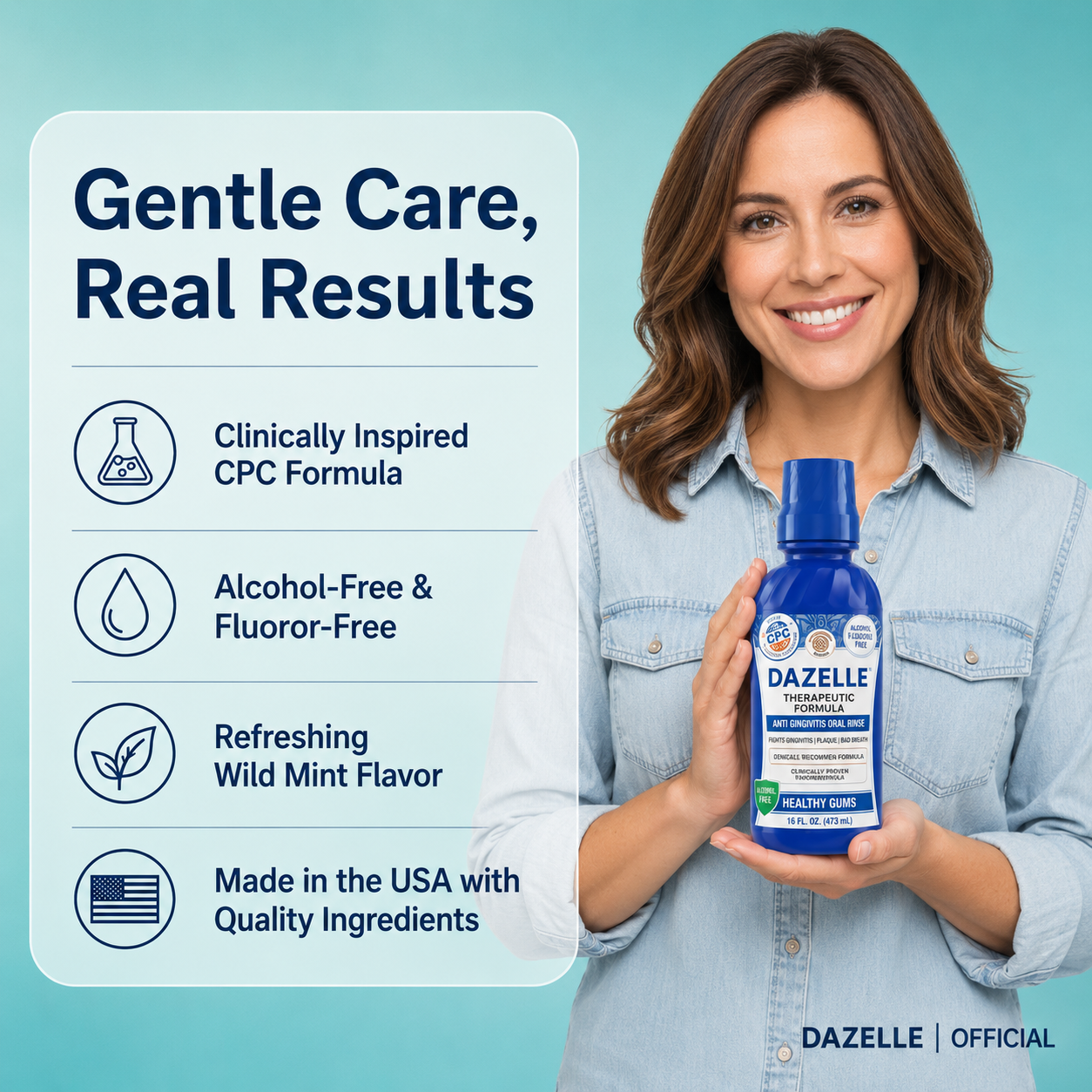 Enjuague bucal antigingivitis
