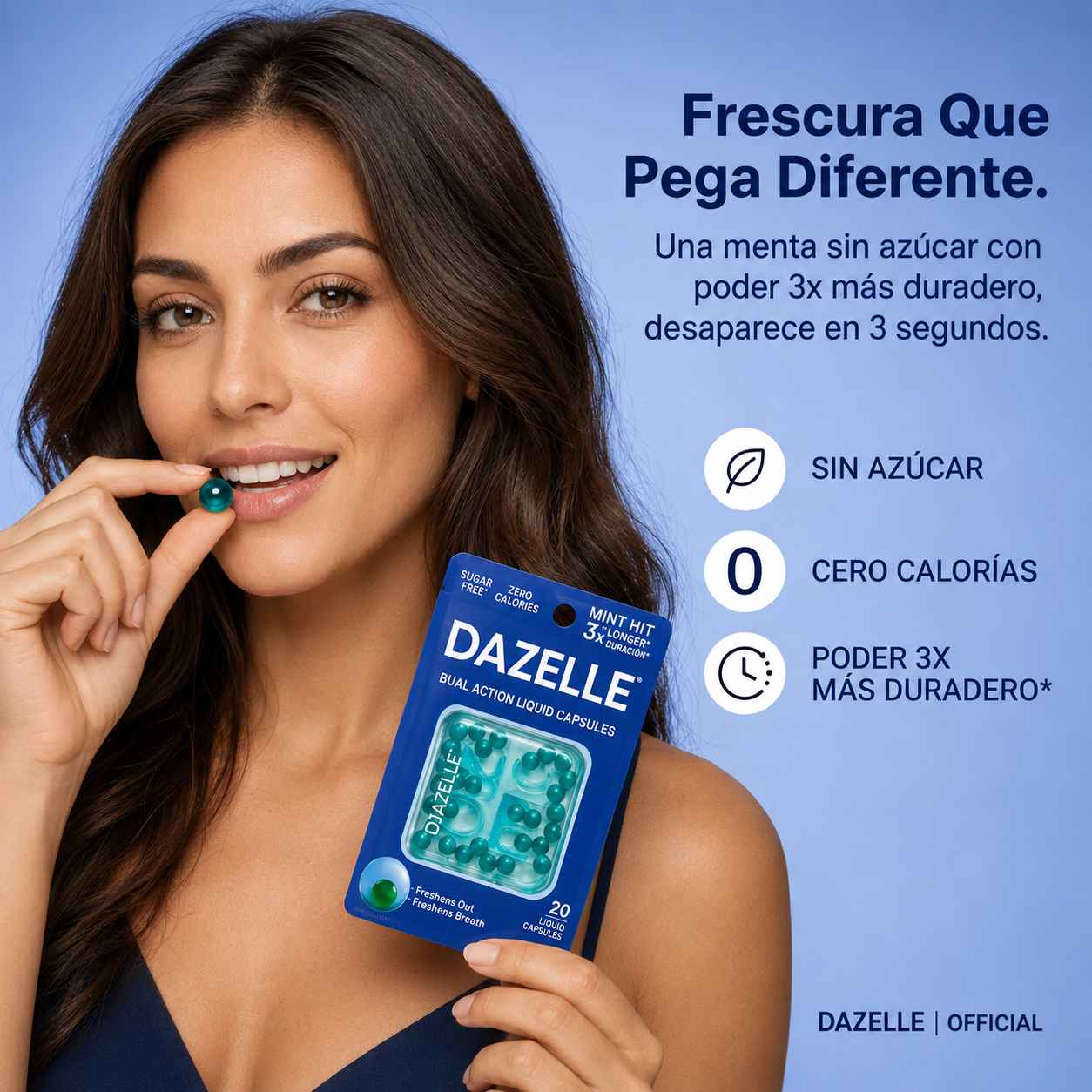 Cápsulas líquidas de acción dual