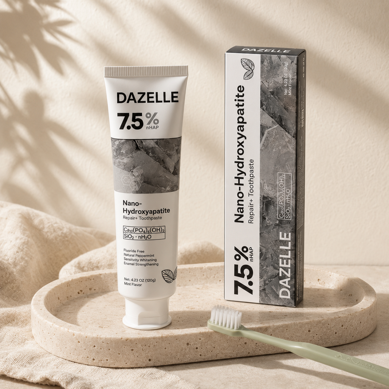 Hydroxyapatite Fluoride-Free Toothpaste
