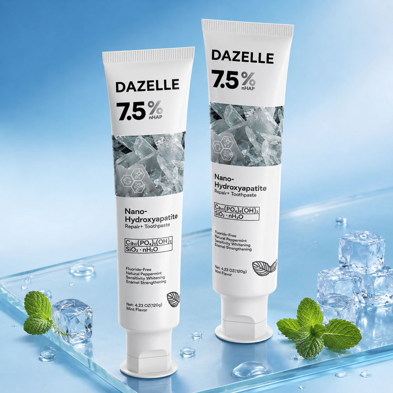 Hydroxyapatite Fluoride-Free Toothpaste