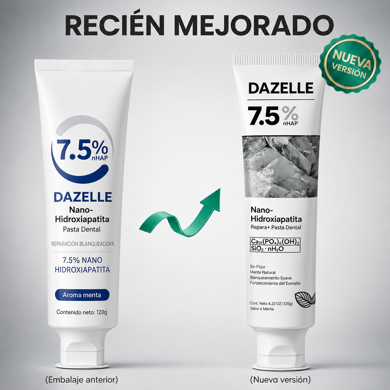 Hydroxyapatite Fluoride-Free Toothpaste